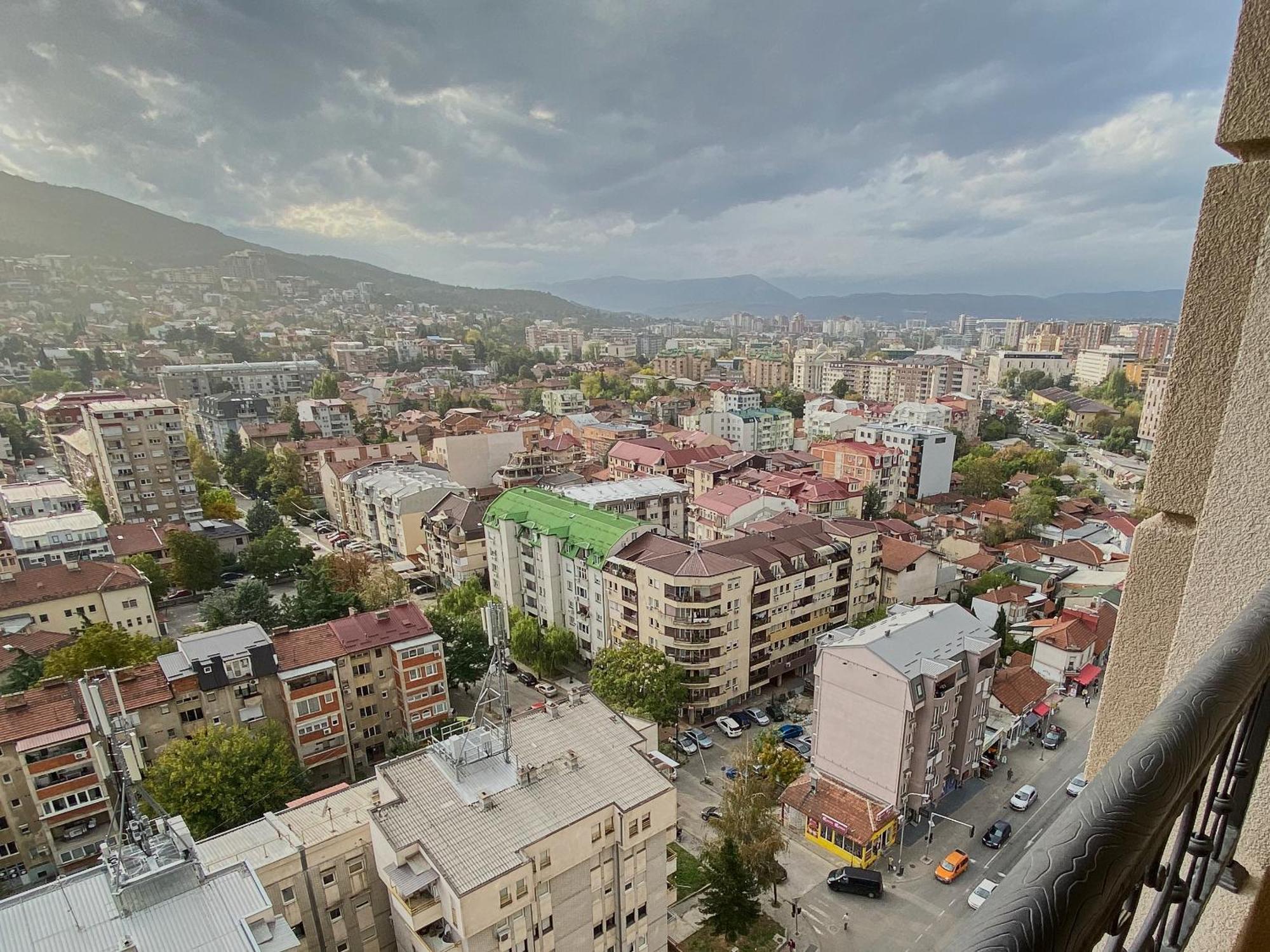Stylish Studio, Skopje Centre - Private Parking - Panoramic Views Esterno foto